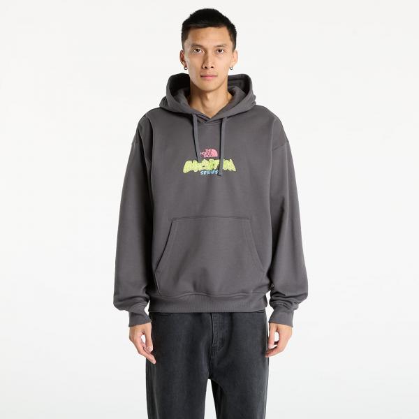 Mikina The North Face U Expedition Celebration Oversized Hoodie UNISEX Anthracite Grey S