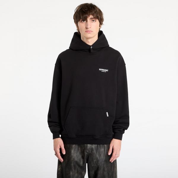 Mikina REPRESENT Owners Club Hoodie Black S