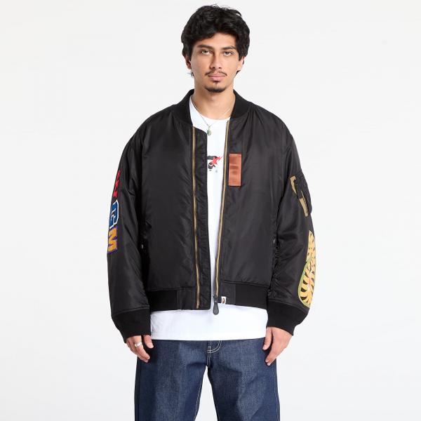 Bunda A BATHING APE Shark Ma-1 Black XL