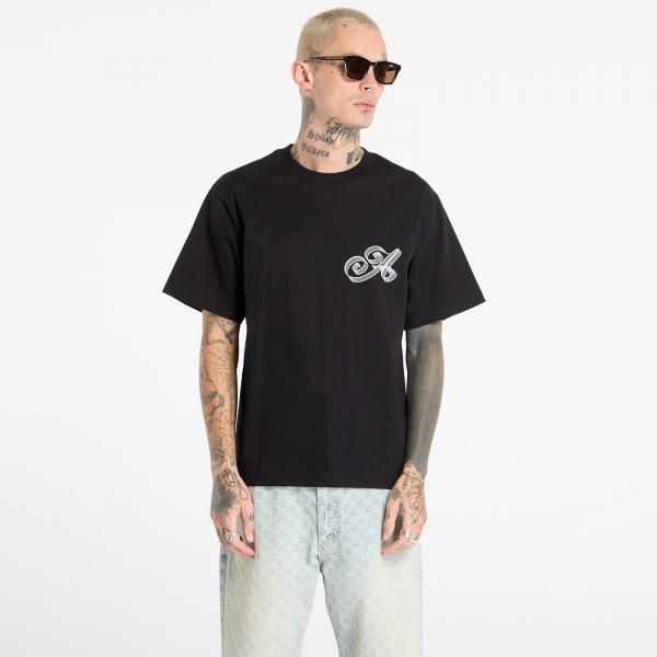Tričko Awake NY Script Tee Black XXL