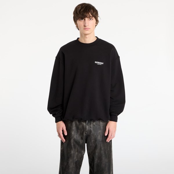 Mikina REPRESENT Owners Club Sweater Black XS