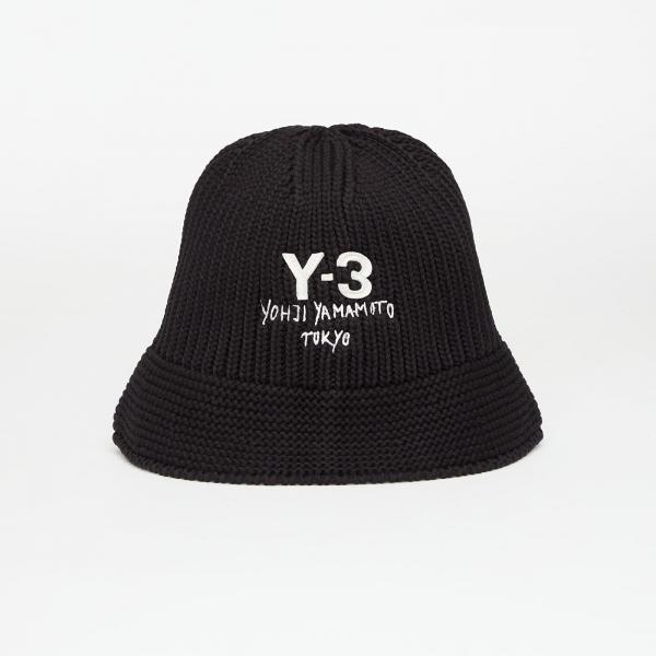 Klobouk Y-3 Knit Bucket Black OSFM
