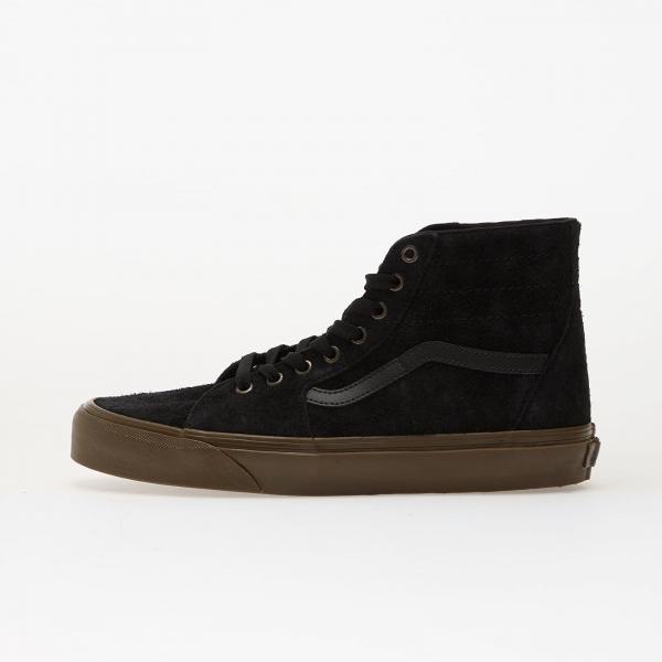 Tenisky Vans SK8-Hi Tapered Hairy Suede Black/ Gum EUR 44.5