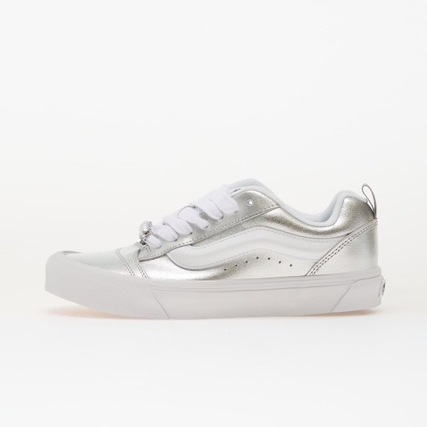 Tenisky Vans Knu Skool Metallic Leather Silver EUR 36.5