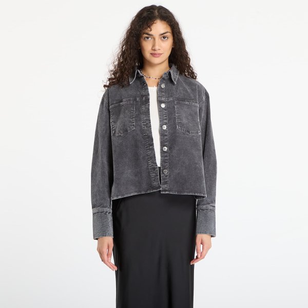 Bunda Samsøe Samsøe Sasofie Patch Pocket Shirt Asphalt S