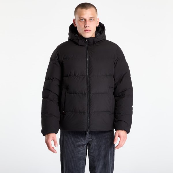 Bunda Tommy Hilfiger Down Hooded Puffer Jacket Black L