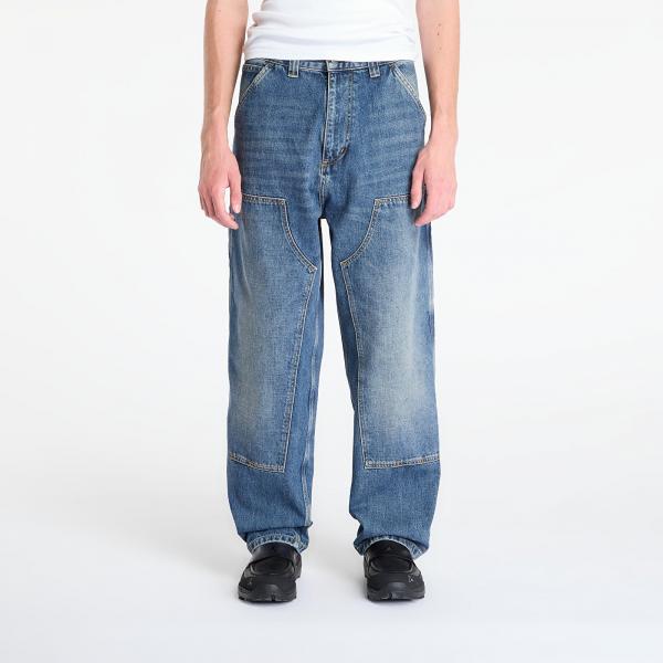 Kalhoty Carhartt WIP OG Double Knee Pant Blue Dark Used Wash M