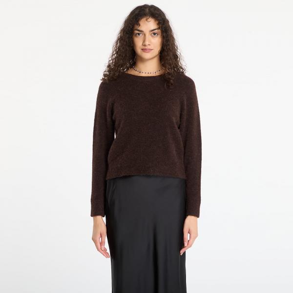 Svetr Samsøe Samsøe Nor O-N Short Black Coffee M