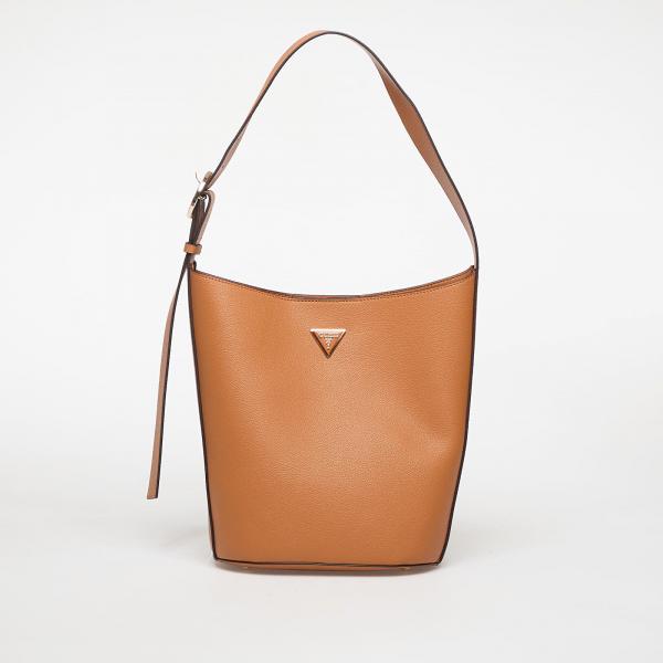 Kabelka GUESS Meridian II Bucket Cognac Universal