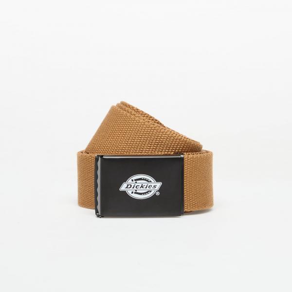 Pásek Dickies Orcutt Webbing Belt Brown Duck Universal