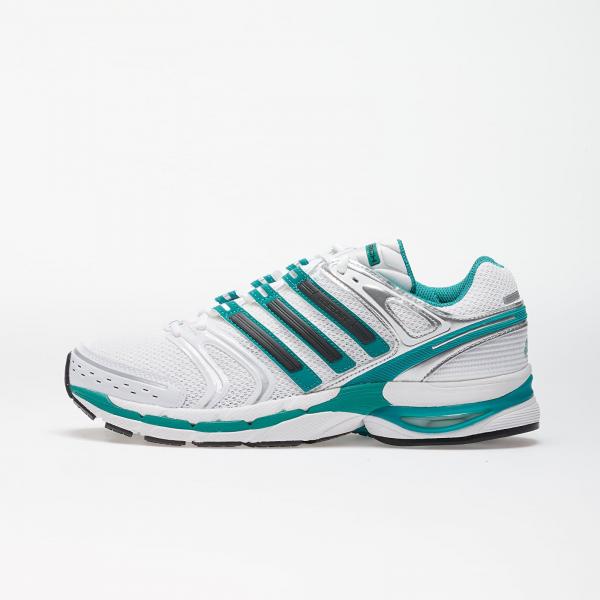 Tenisky adidas x Sporty & Rich Adistar Control 5 Ftw White/ Carbon/ Pure Teal EUR 39 1/3