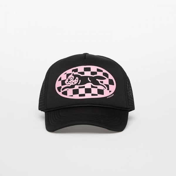 Kšiltovka Billionaire Boys Club Icecream Checker Running Dog Trucker Cap Black Universal