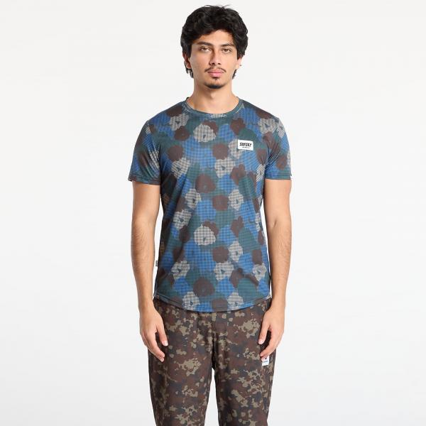 Tričko SAYSKY Flower Combat T-Shirt Blue Aop XL