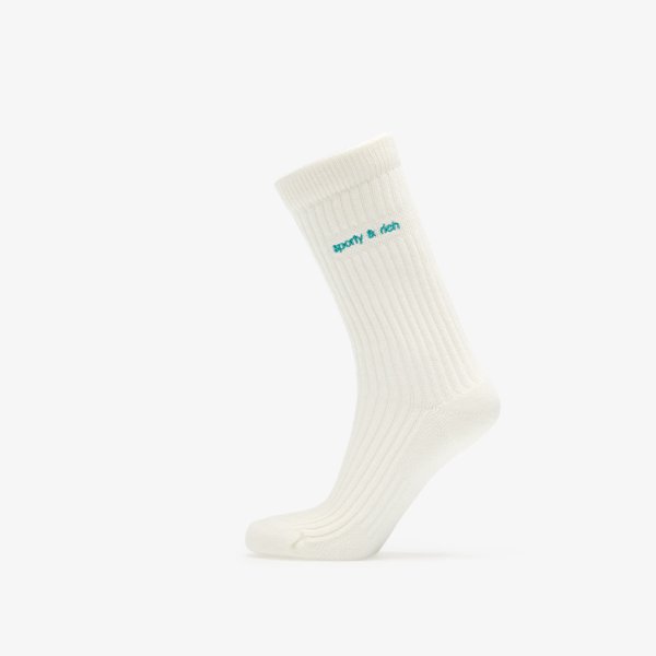 Ponožky adidas x Sporty & Rich Socks Off White M