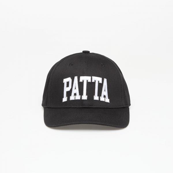 Kšiltovka Patta Arc logo Snapback Cap Black Universal