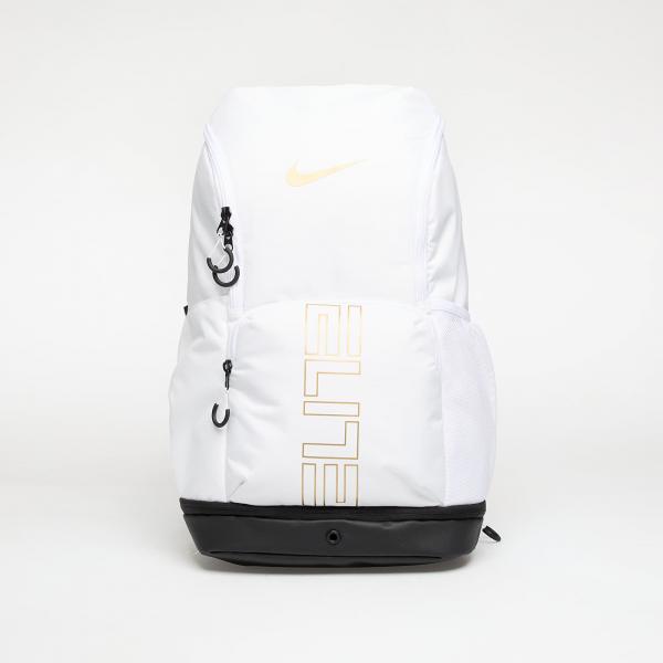 Batoh Nike Varsity Elite Backpack (32L) White/ Black/ Metallic Gold 32 l