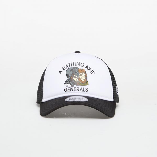 Kšiltovka A BATHING APE x New Era 9Forty Generals Cap Black Universal