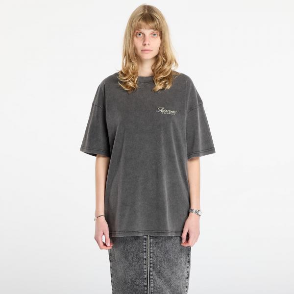 Tričko REPRESENT Owners Club Script T-Shirt UNISEX Vintage Grey XL