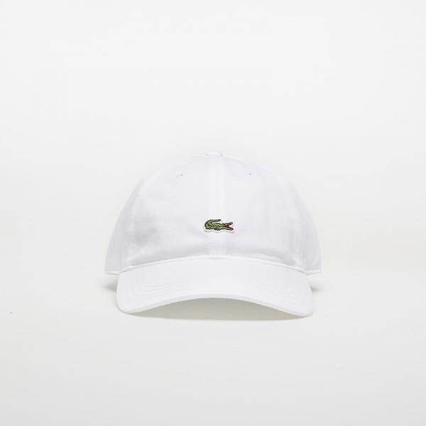 Kšiltovka LACOSTE Cap White Universal