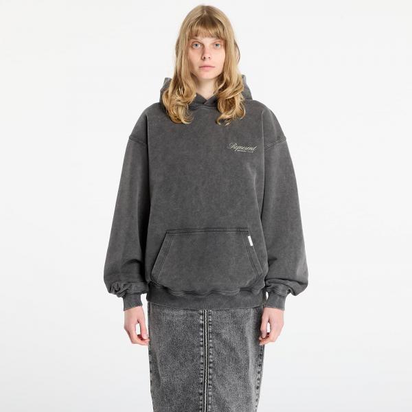 Mikina REPRESENT Owners Club Script Hoodie UNISEX Vintage Grey M