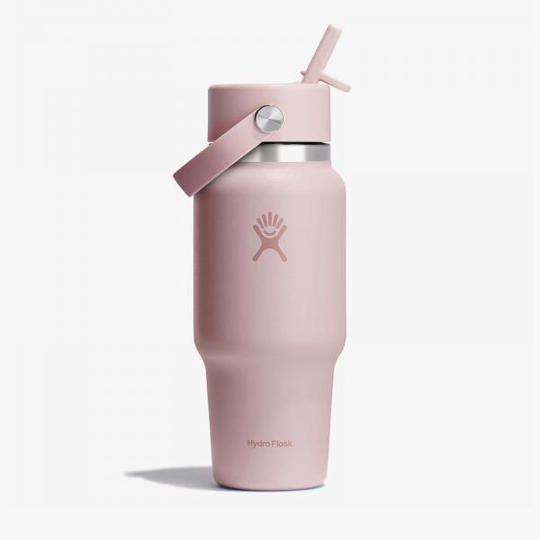 Hydro Flask 709 ml Wide Flex Straw Travel Bottle Trillium Universal