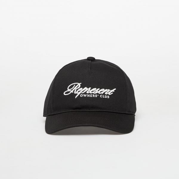 Kšiltovka REPRESENT Owners Club Script Cap Black Universal