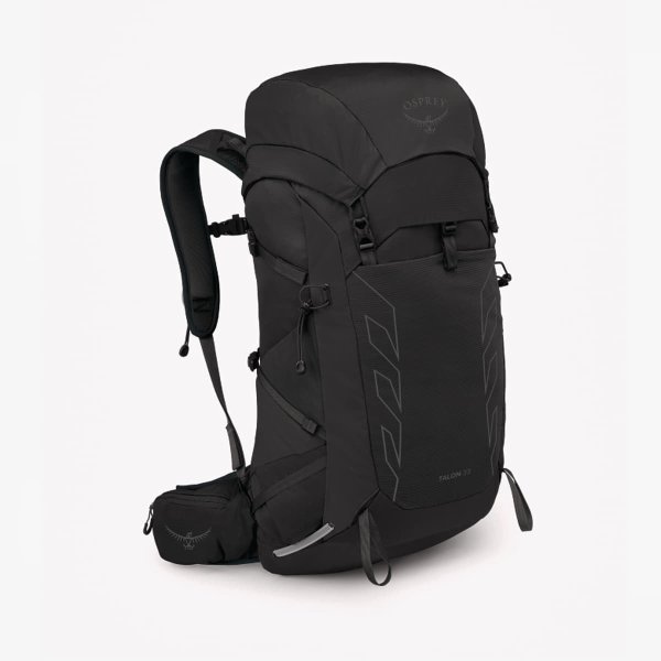 Batoh Osprey Talon 33 Black/ Coal Grey 33 l