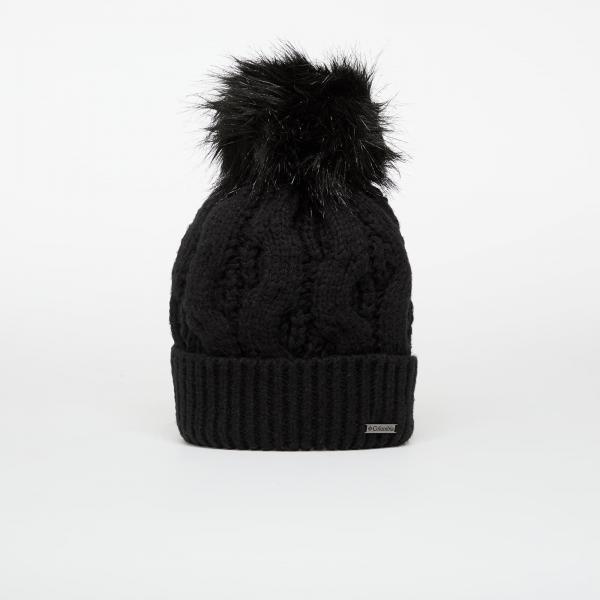 Čepice Columbia Boundless Days™ Cable Knit Pom Beanie Black Universal