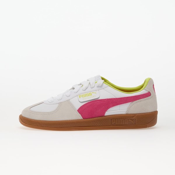 Tenisky Puma Palermo Lth Puma White-Fluro Pink Pes EUR 37.5