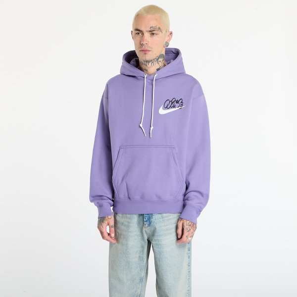 Mikina Nike Solo Swoosh Men's Fleece Hoodie Dusty Amethyst S