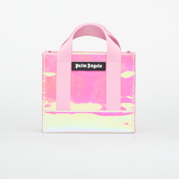 Taška Palm Angels Kids Shiny Mini Tote Pearl Rose/ Black Universal