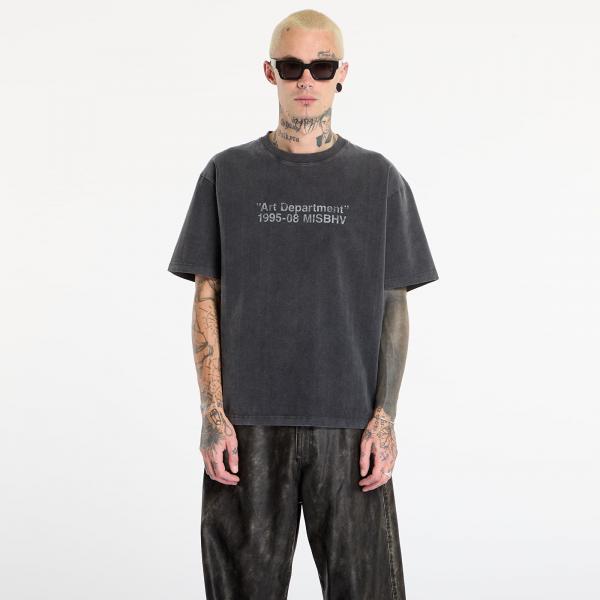 Tričko MISBHV Basic T-Shirt Washed Black XL