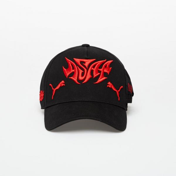 Kšiltovka PUMA x A$AP ROCKY Seatbelt Cap PUMA Black/ Fierce Red Universal