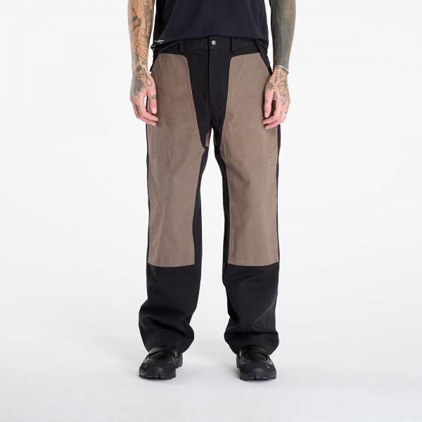 Kalhoty ROA Fomes Double Knee Washed Canvas Pant Black/ Grey M