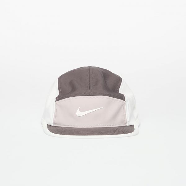Kšiltovka Nike Fly Dri-FIT Unstructured Swoosh Cap Medium Ash/ College Grey/ Sail/ Sail Universal