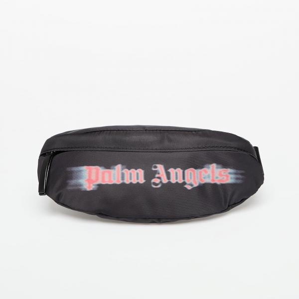 Ledvinka Palm Angels Kids Blurred Logo Fannypack Black/ Red Universal