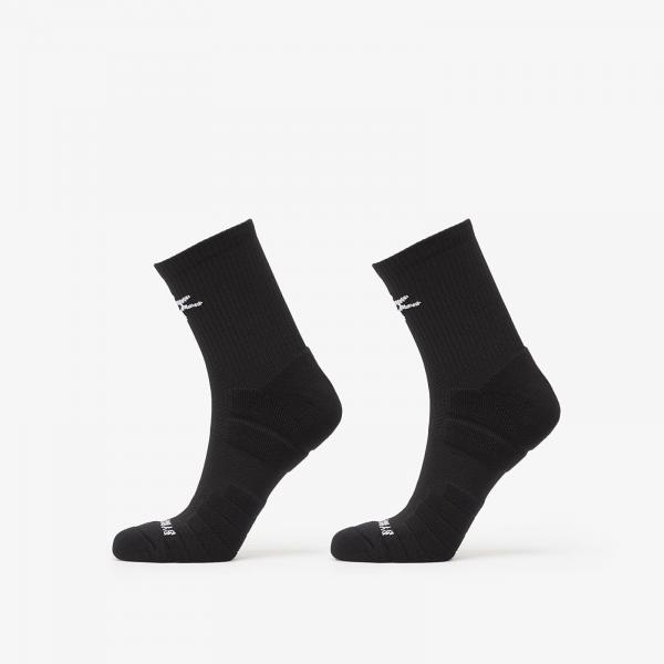 Ponožky Bandit Cushion Run "Sunburst" Quarter Socks 2-Pack Black/ White XS/S