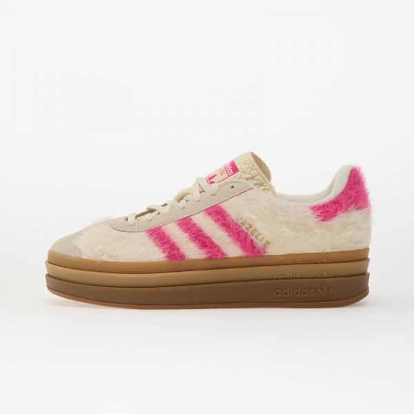 Tenisky adidas Gazelle Bold W Crew White/ Shock Pink/ Gold Metallic EUR 35 1/2