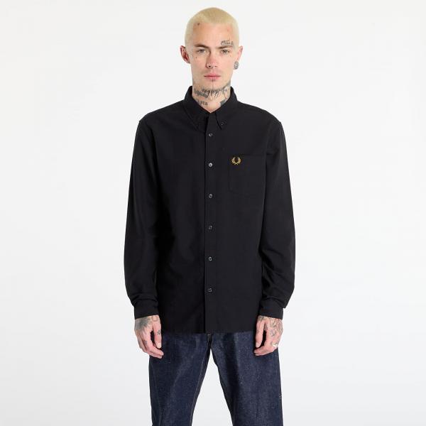 Košile FRED PERRY Oxford Shirt Black S