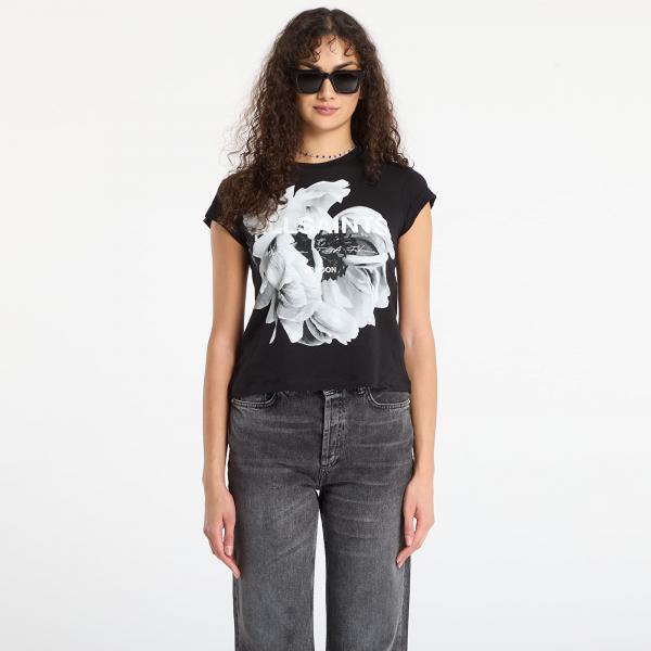 Tričko AllSaints Lena Anna Tee Black S
