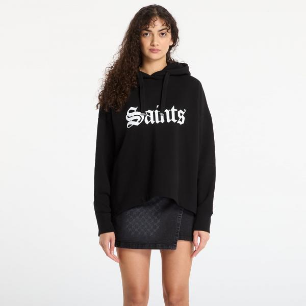 Mikina AllSaints Saint Etie Hoody Black S