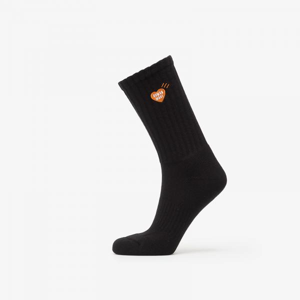 Ponožky HUMAN MADE Pile Socks 1-pack Black M