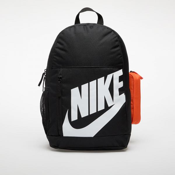 Batoh Nike Elemental Big Kids' Backpack (20L) Black/ Orange/ White 20 l