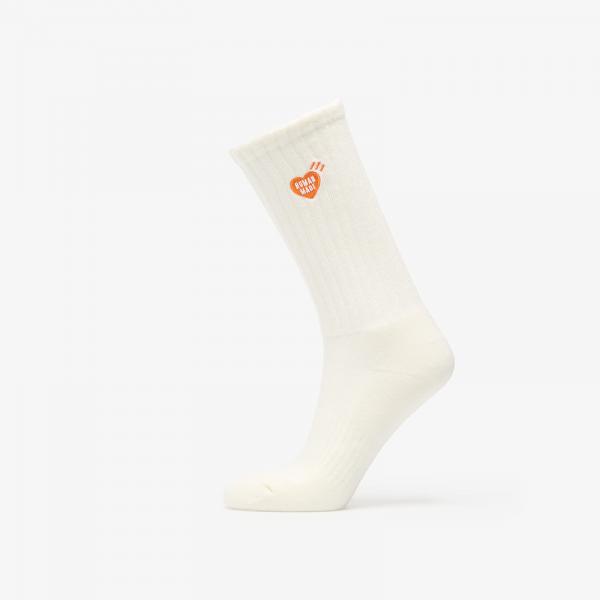 Ponožky HUMAN MADE Pile Socks 1-pack White L