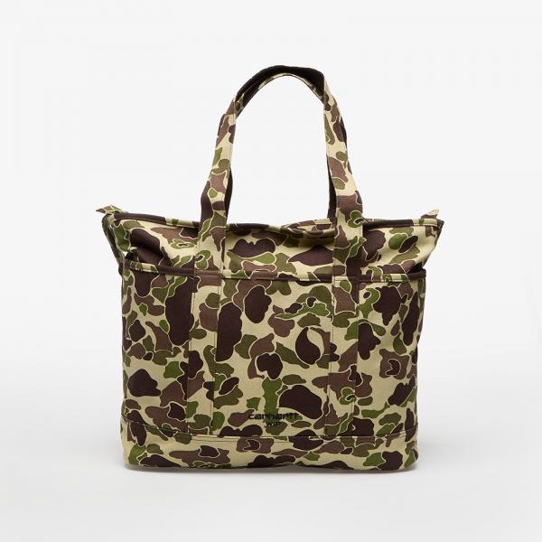 Taška Carhartt WIP Elford Tote Bag Camo Duck/ Green Universal