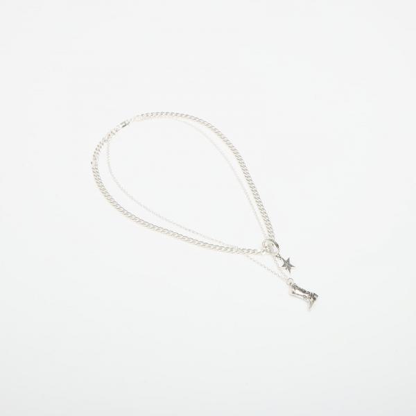 Twojeys Boot Double Chain Silver Universal