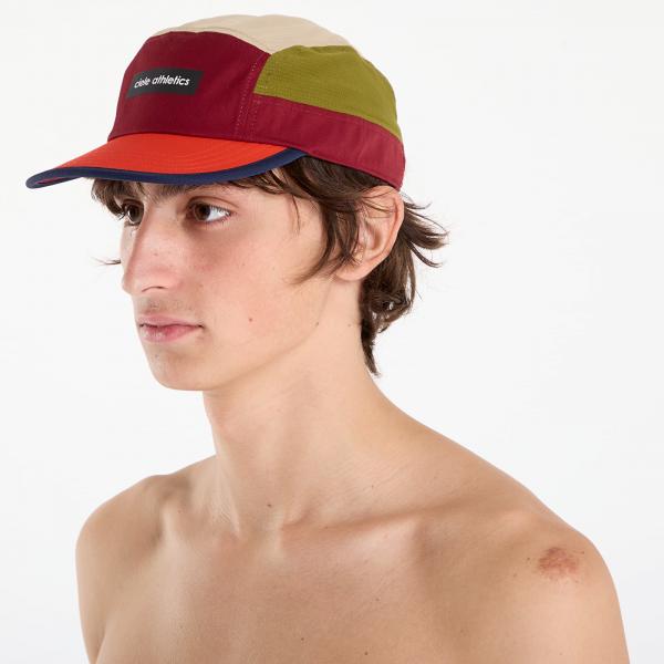 Kšiltovka Ciele Athletics Gocap Field Iconicbar Crimsonred Terrain M/L