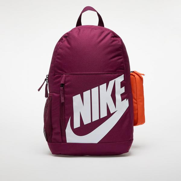 Batoh Nike Elemental Big Kids' Backpack (20L) Bordeaux/ Orange/ White Universal