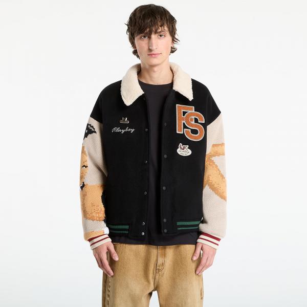 Bunda Playboy x FTSHP Varsity Jacket UNISEX Black M