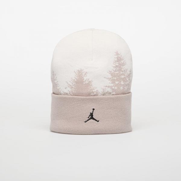 Čepice Jordan U Peak Beanie Gift Gving Aoj Sail/ Med Orewood Brn/ Black Universal